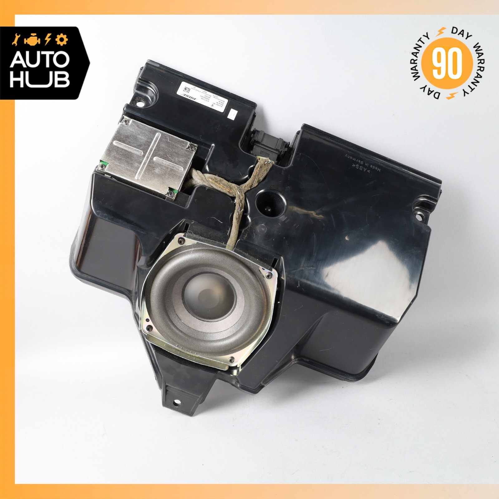 03-19 Maserati GranTurismo Front Bose Subwoofer Sub Woofer Sound Speaker OEM