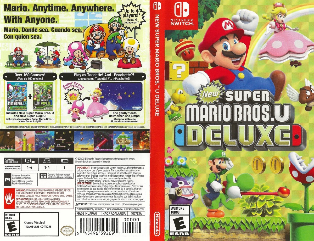 Super Mario Bros U Deluxe (nintendo Switch) PREORDER Release Date