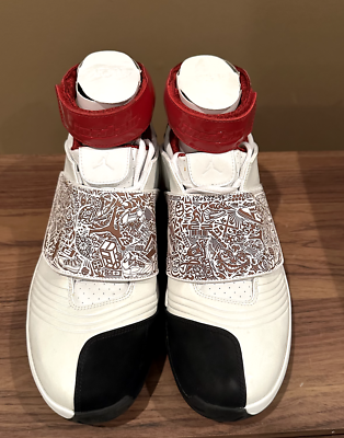 Size 11.5 - Air Jordan 20 OG White Varsity Red for sale online | eBay