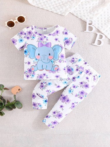 Babystrampler Set (für Babys im Alter von 0-24 Monate) Mädchen Jungs Strampler - Bild 62 von 69