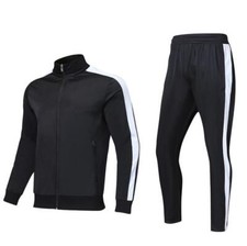 New Spring/Fall Men Sport Gym Track Suit Football Soccer Training Jacket Pants