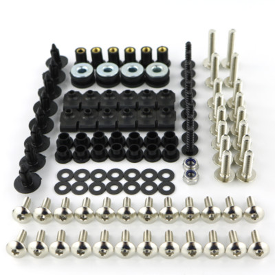 Fit For Yamaha YZF-R125 R25 R3 R1/M R15 XJR400/1300 FJR1300 Fairing Bolt Screw