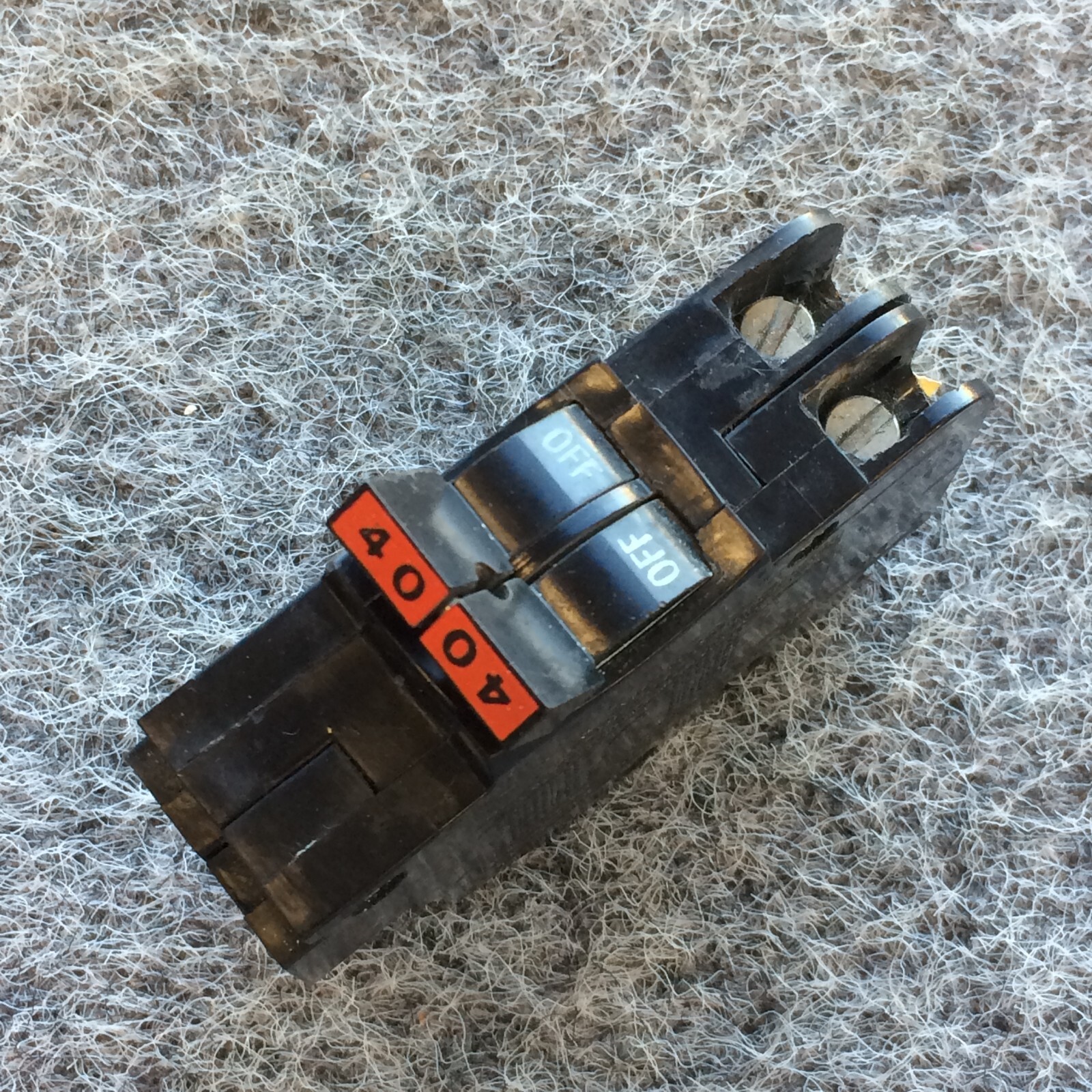 FPE Federal Pacific 40 Amp 2 Pole NC240 Stab-Lok Breaker Mini THIN NC *Fast Ship