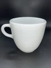 1952 Vintage White Milk Glass PYREX Coffee Mug Tea Cup US Trademark True Opal