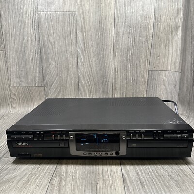 Philips CDR 765 Audio Compact Disc Recorder / No Remote