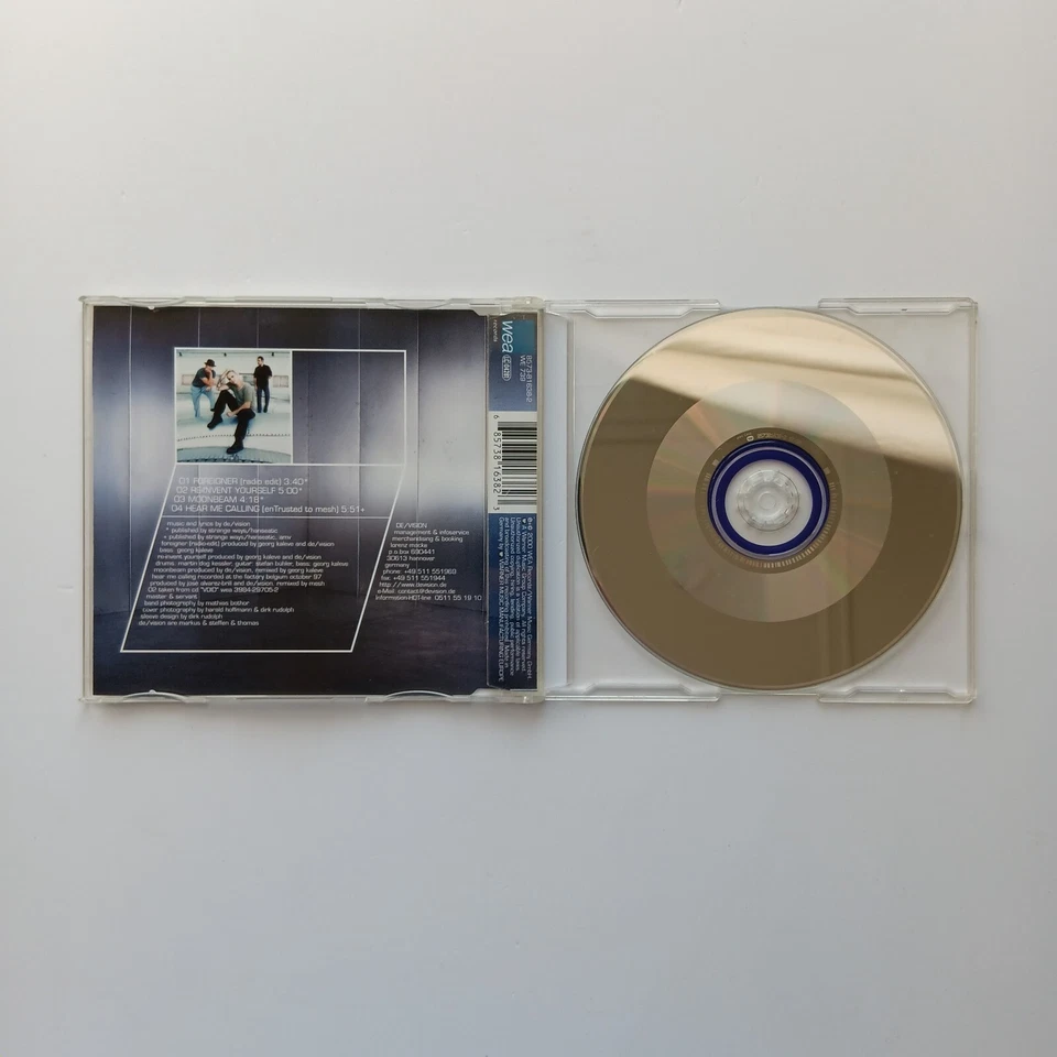 De/Vision Foreigner, Maxi CD 2000 WEA Records Germany, Synth-Pop - Bild 2 von 3