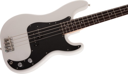 Fender Made in Japan Traditional 70s Precision Bass Arctic White with gig bag - Picture 6 of 8