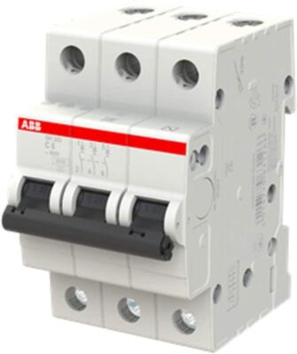ABB-ENTRELEC Automatischer Schalter, Weiß und Rot SH203-C16 2CDS213001R0164 Neu