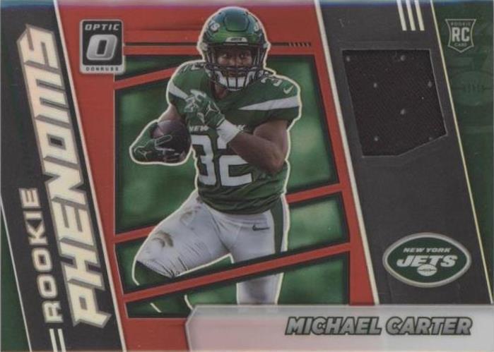 2021 Panini Donruss Optic - Rookie Phenoms Horizontal Michael Carter # ...