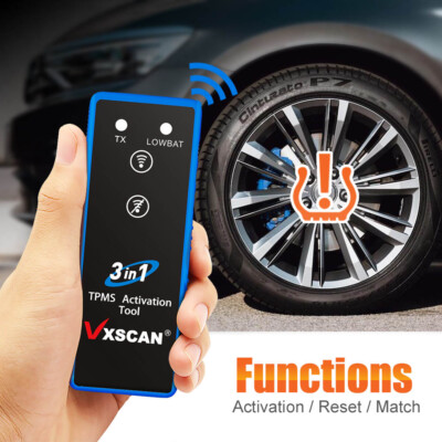 VXSCAN 3 in 1 Tire Pressure TPMS Activation Tool Fit for TOYATA/GM/FORD NEW