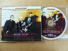 SCOOTER signed Autogramm signiert auf "BREAK IT UP" CD-Cover