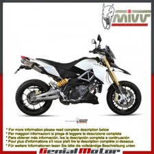 Scarichi MIVV Suono Acciaio inox Sotto sella Aprilia Dorsoduro 1200 2012 > 2016