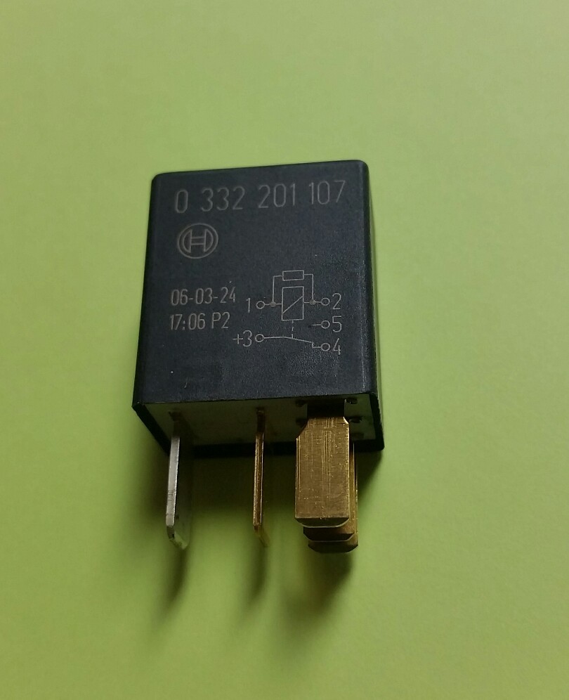 Genuine Bosch Relay - Part Number 0 332 201 107, Made In Germany, New In Package