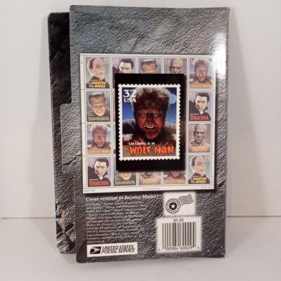 Vintage 1997 USPS Universal Classic Movie Monsters 32 Cent Jumbo