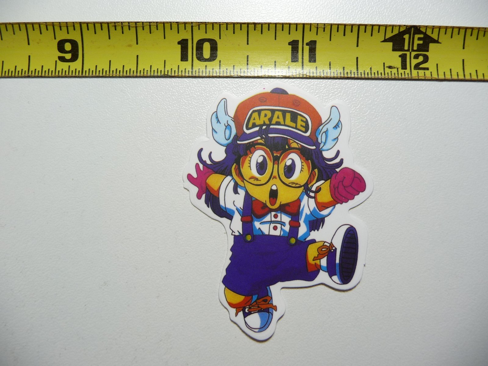 ARALE NORIMAKI RUNNING STICKER DECAL FUN FUNNY VINYL DESIGN CUTE