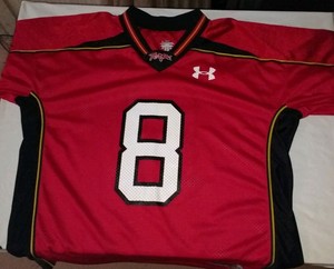Details About New Under Armour Lg University Of Maryland Football Jersey Terrapins Terps