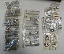 NEW AMPHENOL COAXIAL CONNECTORS. NEW. VARIED ASSORTMENT OF 12 PIECES.