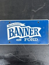 Brack Greer’s BANNER FORD Decatur GA Georgia Dealership License Plate