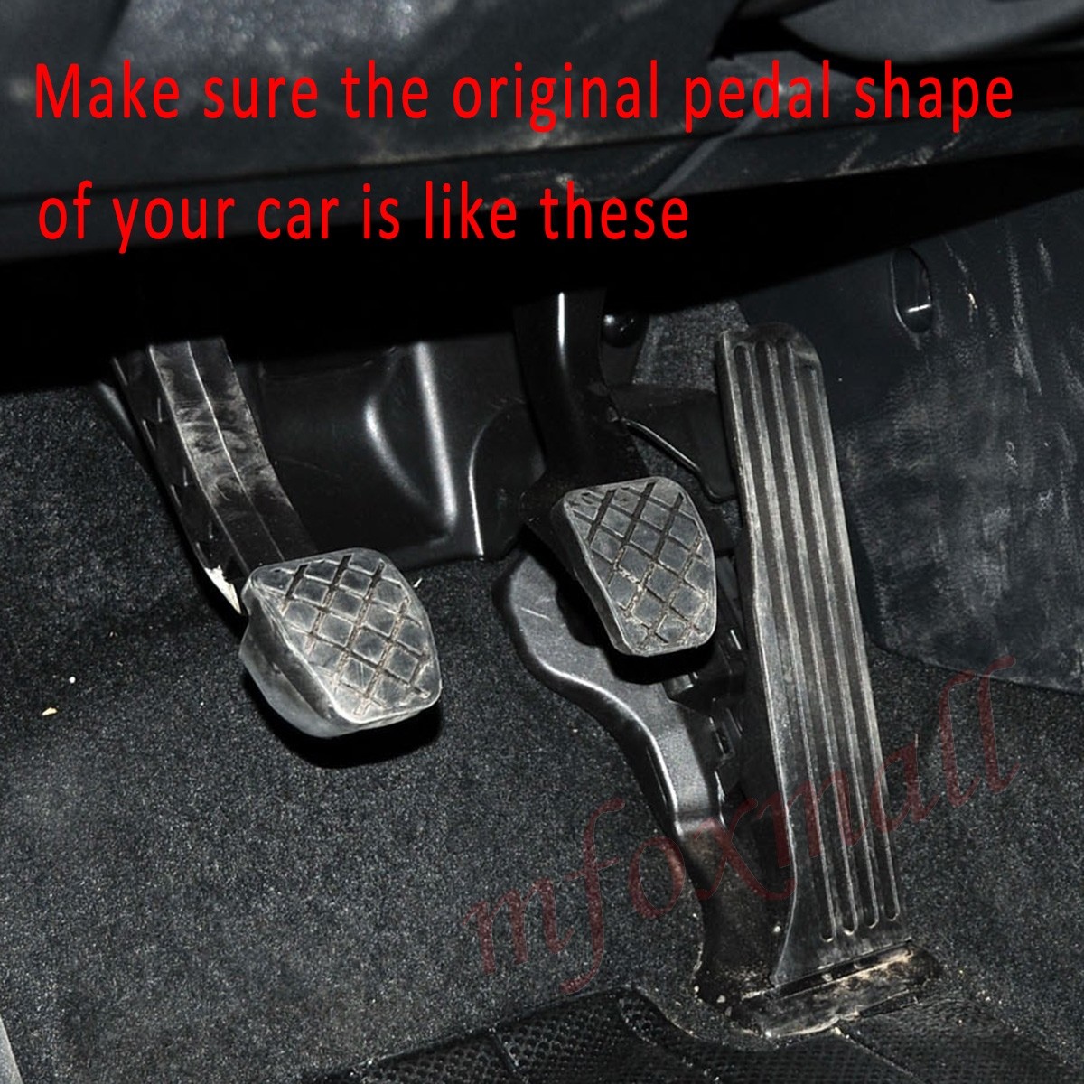 For VW Golf MK6 Jetta MK5 Vento Octavia Foot Accelerator Brake Pedal Clutch Pad