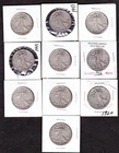 U S Coins 10 SILVER WALKING LIBERTY Half Dollars Circulated