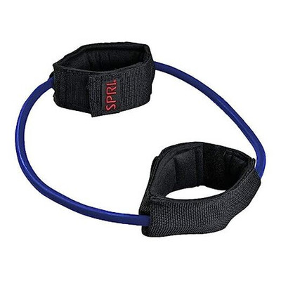  Xercuff Leg Resistance Band Exercise Cord with Non-Slip Padded Ankle Cuffs 