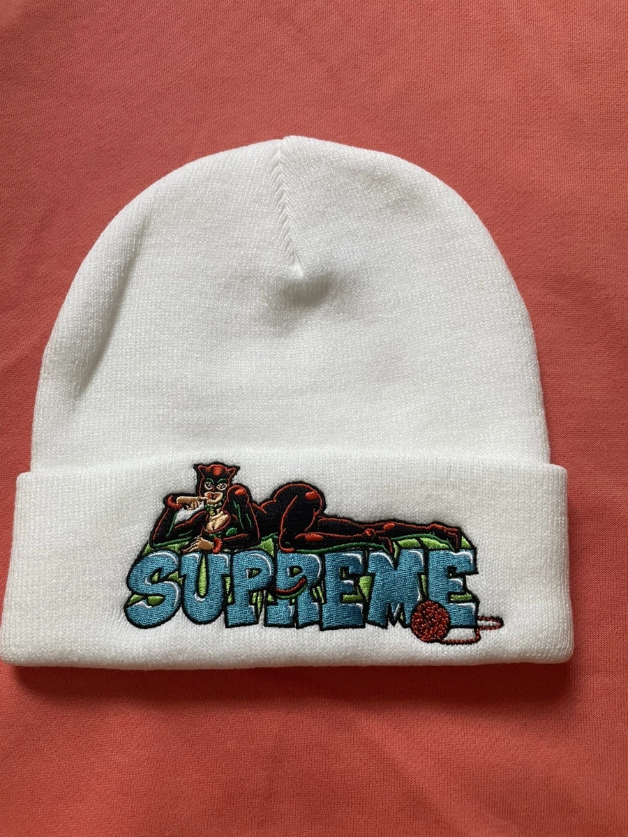 Supreme Beanie White Hats for Men for sale - eBay