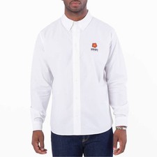 Kenzo Embroidered Flower Long Sleeve Shirt