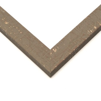 36x26 Distressed Brown Real Wood Picture Frame Width 1.25 inches | Interior Fram