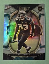 2022 Panini Select DEVIN LLOYD Rookie Silver Prizm RC #43 Jacksonville Jaguars 