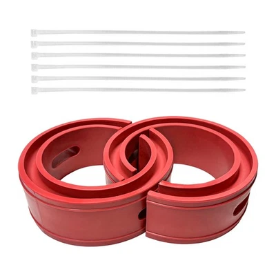 2 PCS Rubber Coil Spring Spacer for Car, Heavy Duty Round Coils Springs Boosters - Bild 1 von 4