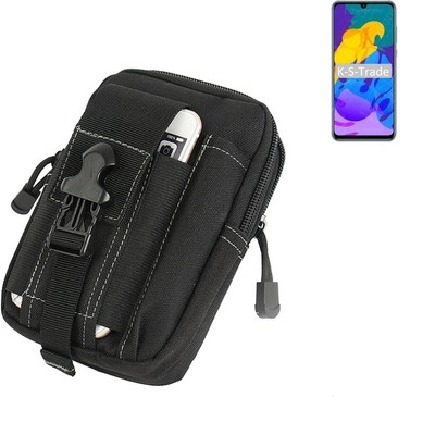 Holster für Huawei Honor Play 4T Pro Zusatzfächer Gürtel-Tasche Schutzhülle 