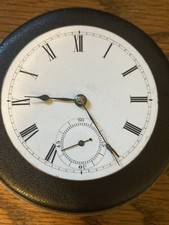 Beautiful Waltham Key Wound Watch 1870s Pocket Watch Movement For Parts