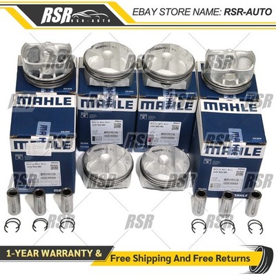 6x Pistons STD/+0.5MM Φ82mm CR 11:1 for BMW E60 E90 E92 323i 525i N52B25 2.5
