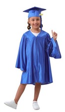 Preschool  Kindergarten Graduation Cap and Gown with Tassel 2025 Charm Sets
