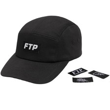 FTP 2025 Vel cro Logo Camp Cap Black *Brand N...