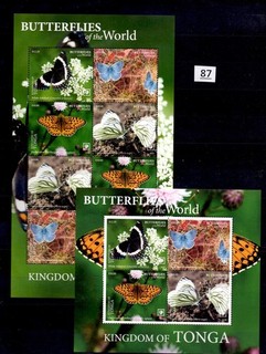 // TONGA 2020 MNH BUTTERFLIES