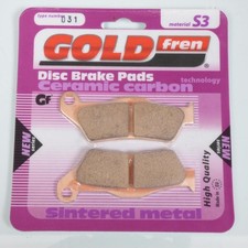 Plaquette de frein Gold Fren pour Moto KTM 990 SMR R Supermotard 2008 à 2009 ARD