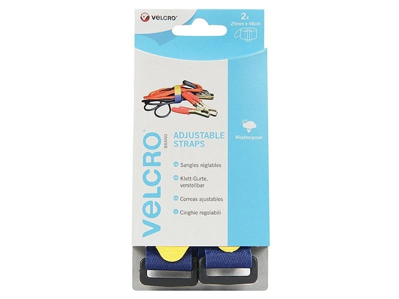 VELCRO® Brand - Tali Pengikat Laras (2) 25mm x 46cm Biru - Image 2 of 2
