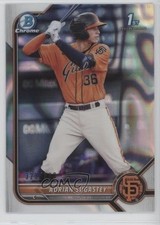2022 Bowman Chrome Prospects Lava Refractor 323/399 Adrian Sugastey #BCP-19 fm0