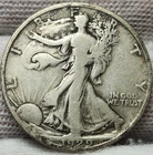 1929 D Walking Liberty Half Dollar - 90% Silver - Great Album Filler - WL-29d
