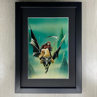 Chris Achilleos Soul Stealer Vintage Gerahmt Art Sci-Fi, Fantasy