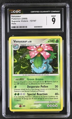 CGC 9 Venusaur 13/147 Holo Supreme Victors Pokémon Card