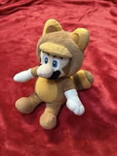 Super Mario 3D Land Plush Tanooki Mario Sanei...