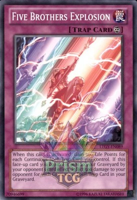 Fünf Brüder Explosion LTGY-DE089 Yugioh