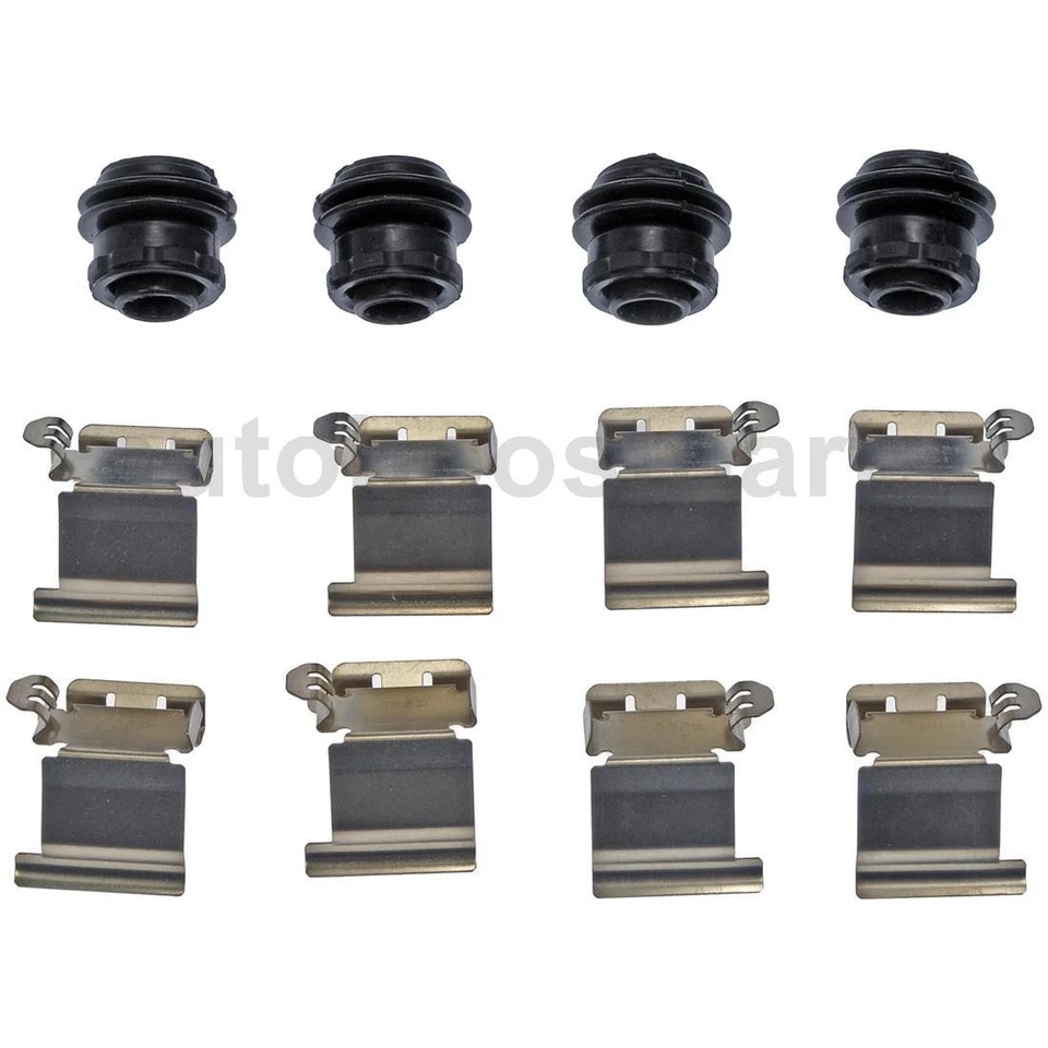 Kit de herrajes de freno de disco delantero trasero para Ford Explorer 2013-2018 Foto 2 de 4