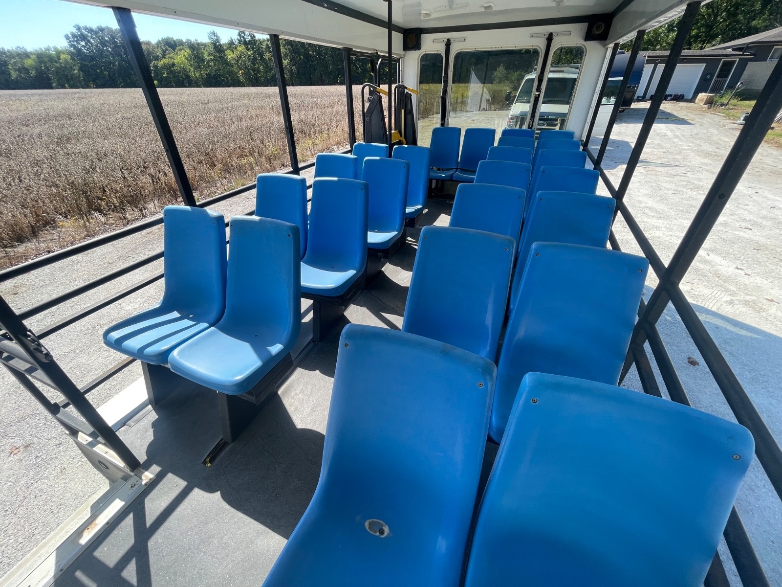 Ford E-350 shuttle bus tram trolley used buses