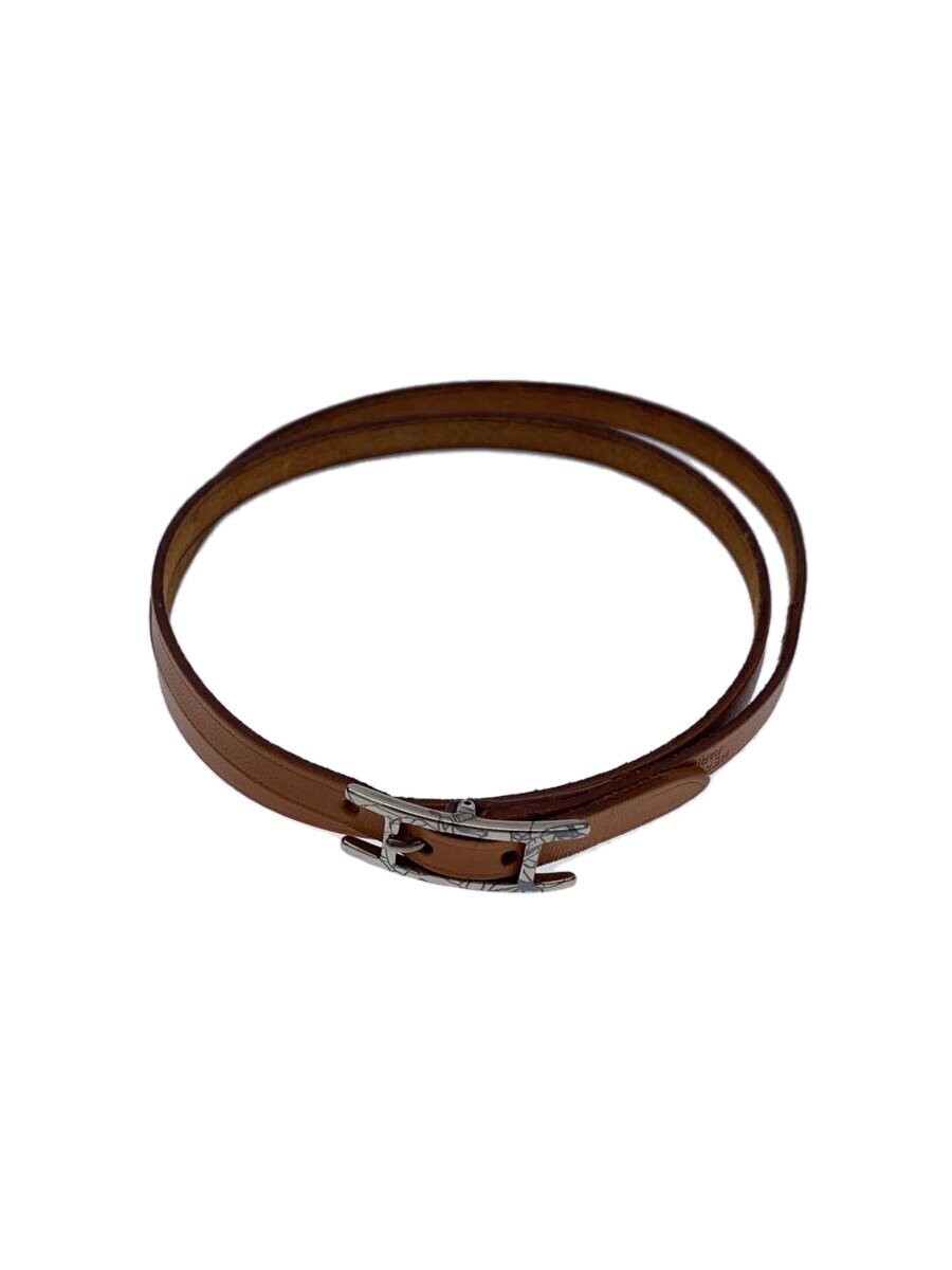 Hermes Men's CML Leather Bracelet in API3 1217 Design