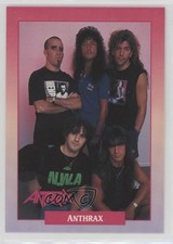 1991 Brockum RockCards Anthrax #231 0y3