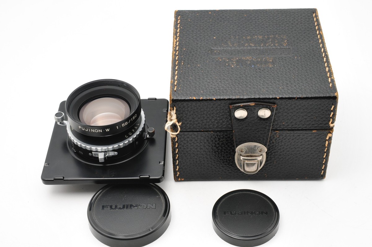 フジ Fuji FUJINON W 150mm F5.6 Optical MINT] FUJI FUJINON W 150mm F/5.6 Copal 4x5 Large Format