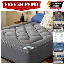 Queen Mattress Topper, Thick Pillow Top Pad for Back Pain Relief, Cooling Sof...